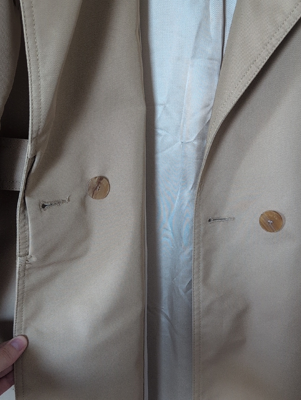 Sandro Trench Coat - Picture 9 of 15